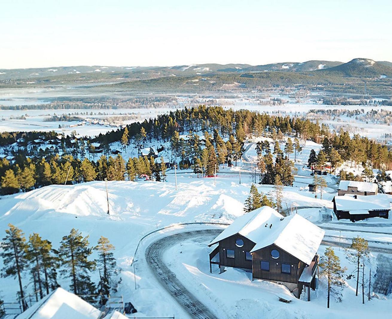 Toppvillan - Ski In - Ski Out - 200 M Till Toppen Och Cykelleder Jarvso Ngoại thất bức ảnh